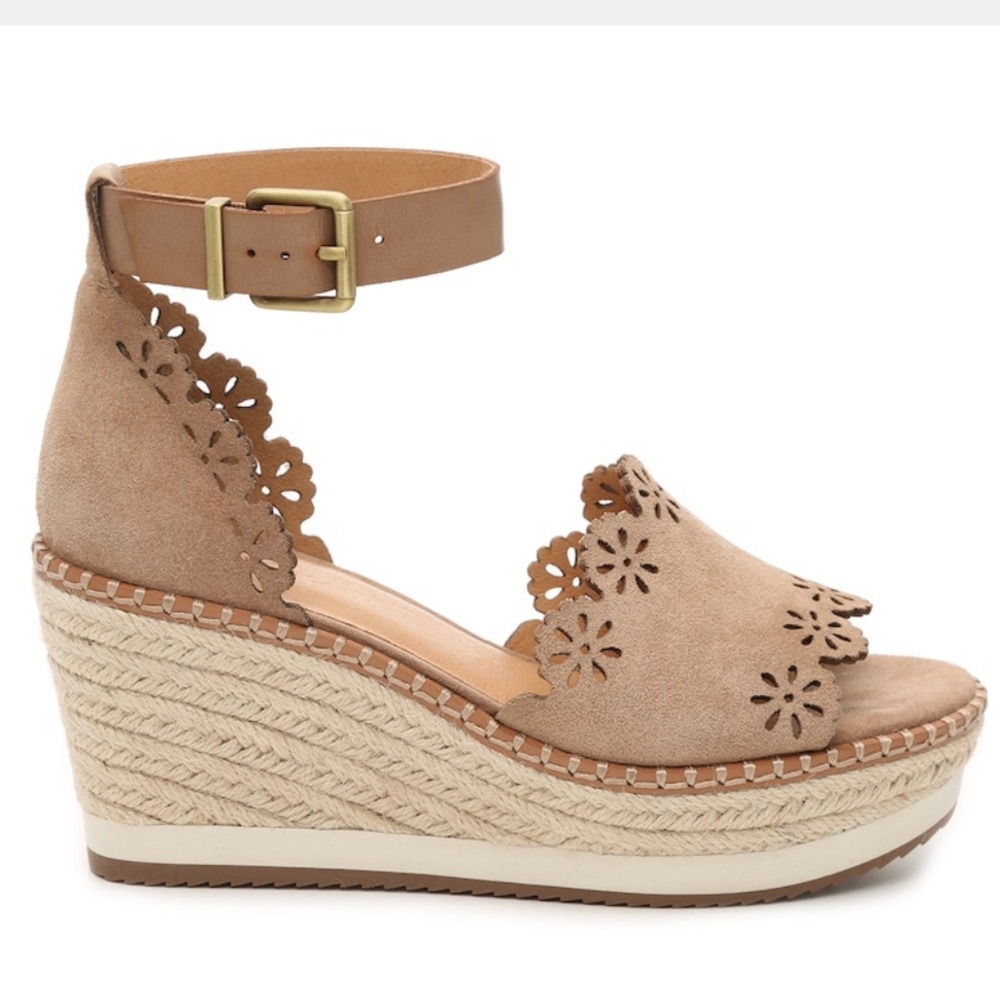 NEW Crown Vintage Dunja Wedge Sandal 7.5